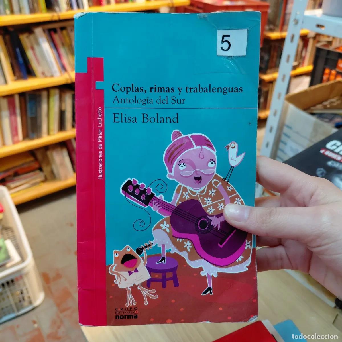 Libros: Coplas, rimas y trabalenguas (det.) - Elisa Boland - Foto 1