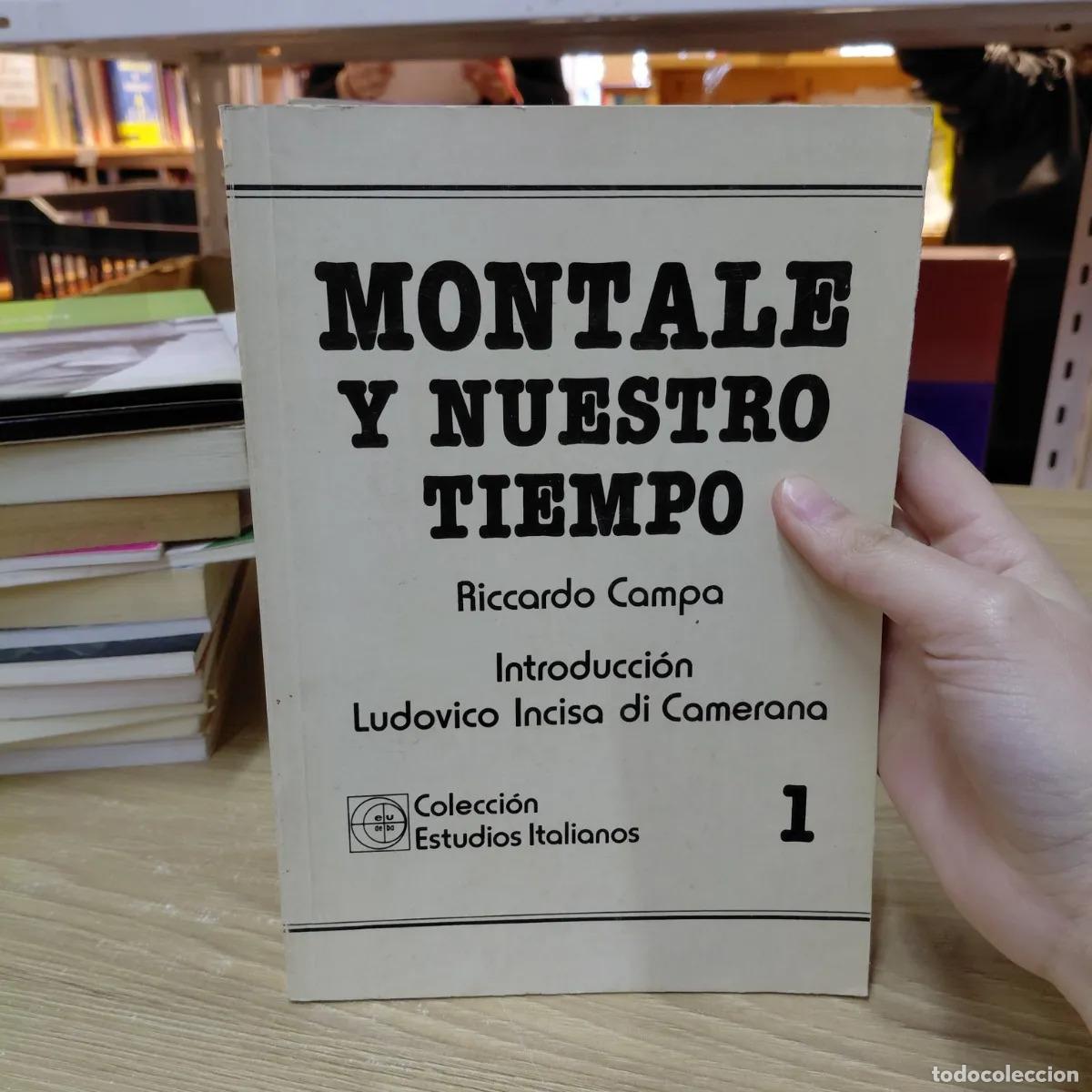 Libros: Montale y nuestro tiempo - Riccardo Campa
