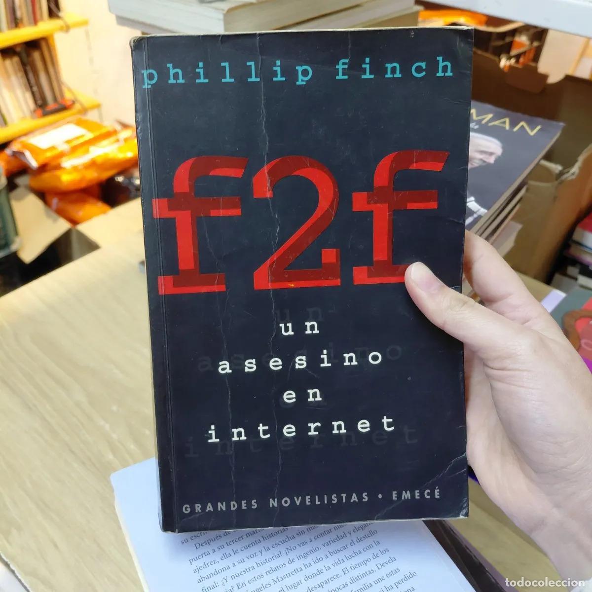 books: F2F un asesino en internet (det.) - Phillip Finch