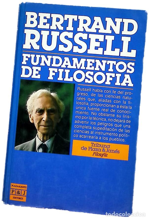 Libros: Fundamentos de filosof&iacute;a - Russell, Bertrand; Crespo y Crespo, R