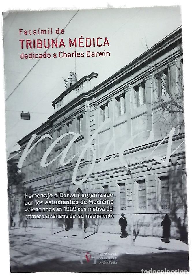 Libros: Facs&iacute;mil de Tribuna m&eacute;dica dedicado a Charles Darwin