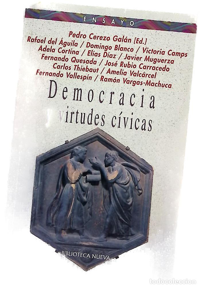 Libros: Democracia y virtudes c&iacute;vicas