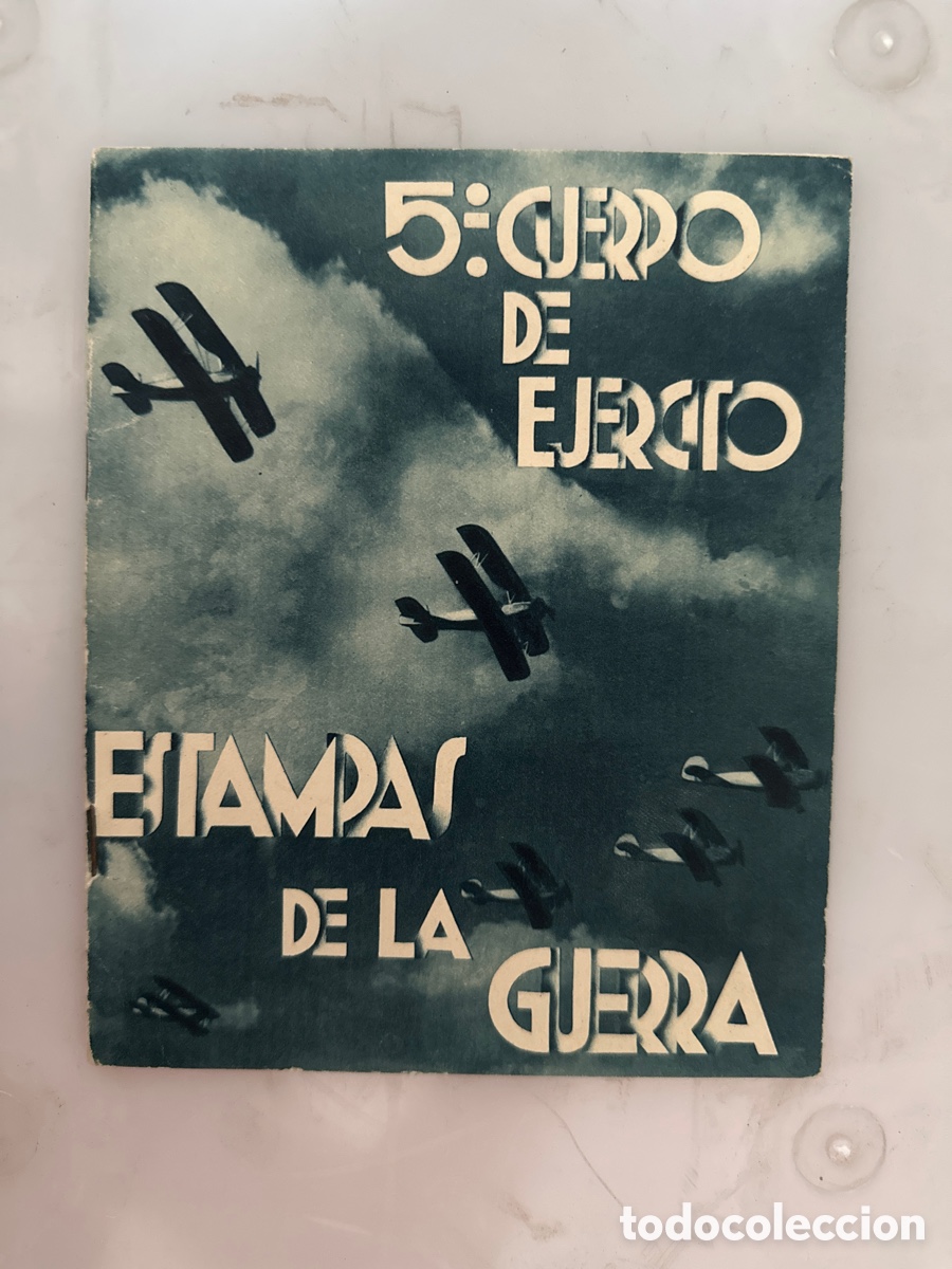 Libros: &bull; 5 Cuerpo de ej&eacute;rcito. Estampas de guerra