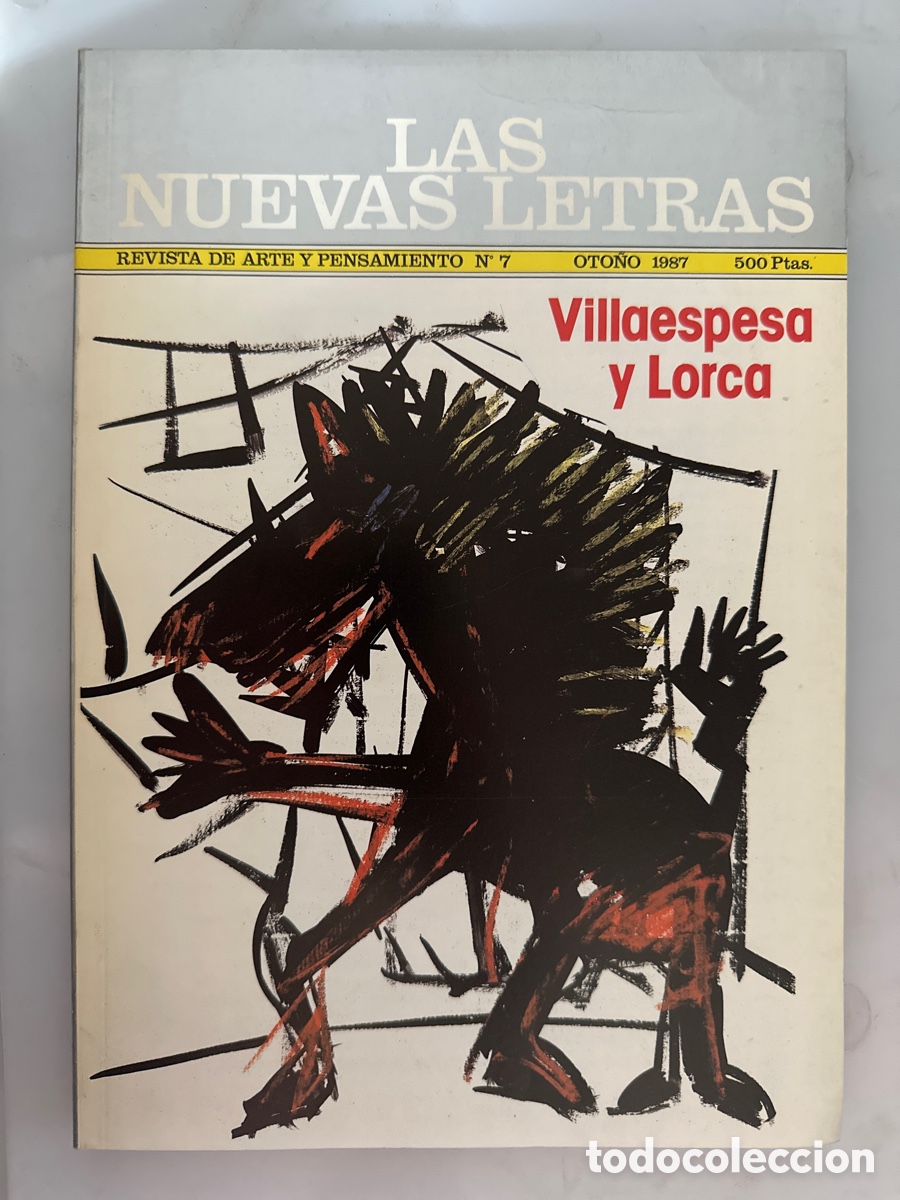 Libros: Las nuevas letras. Villaespesa y Lorca