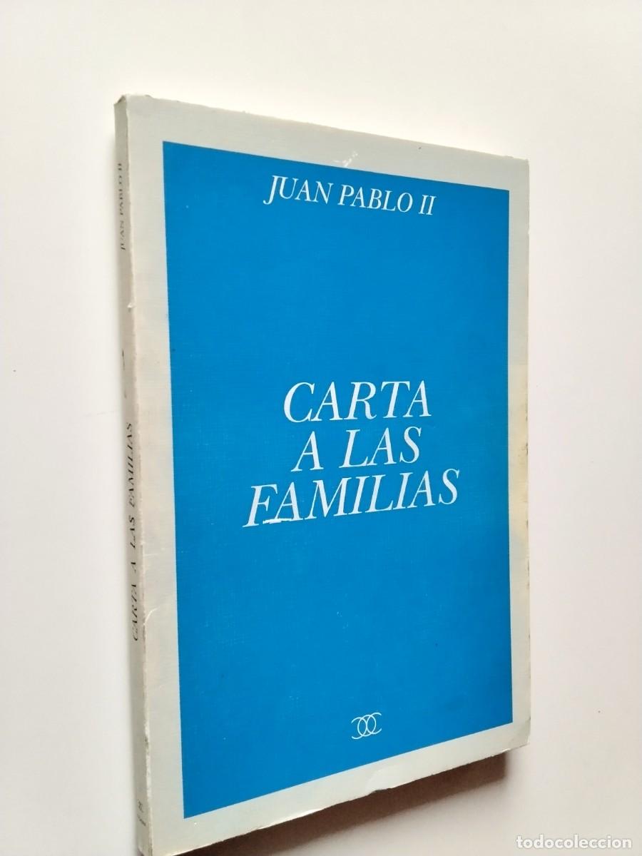 Libros: Juan Pablo II - Carta a las familias