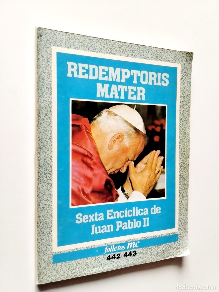 Livros em segunda m&atilde;o: Juan Pablo II - Redemptoris Mater. Sexta enc&iacute;clica de Juan Pablo II