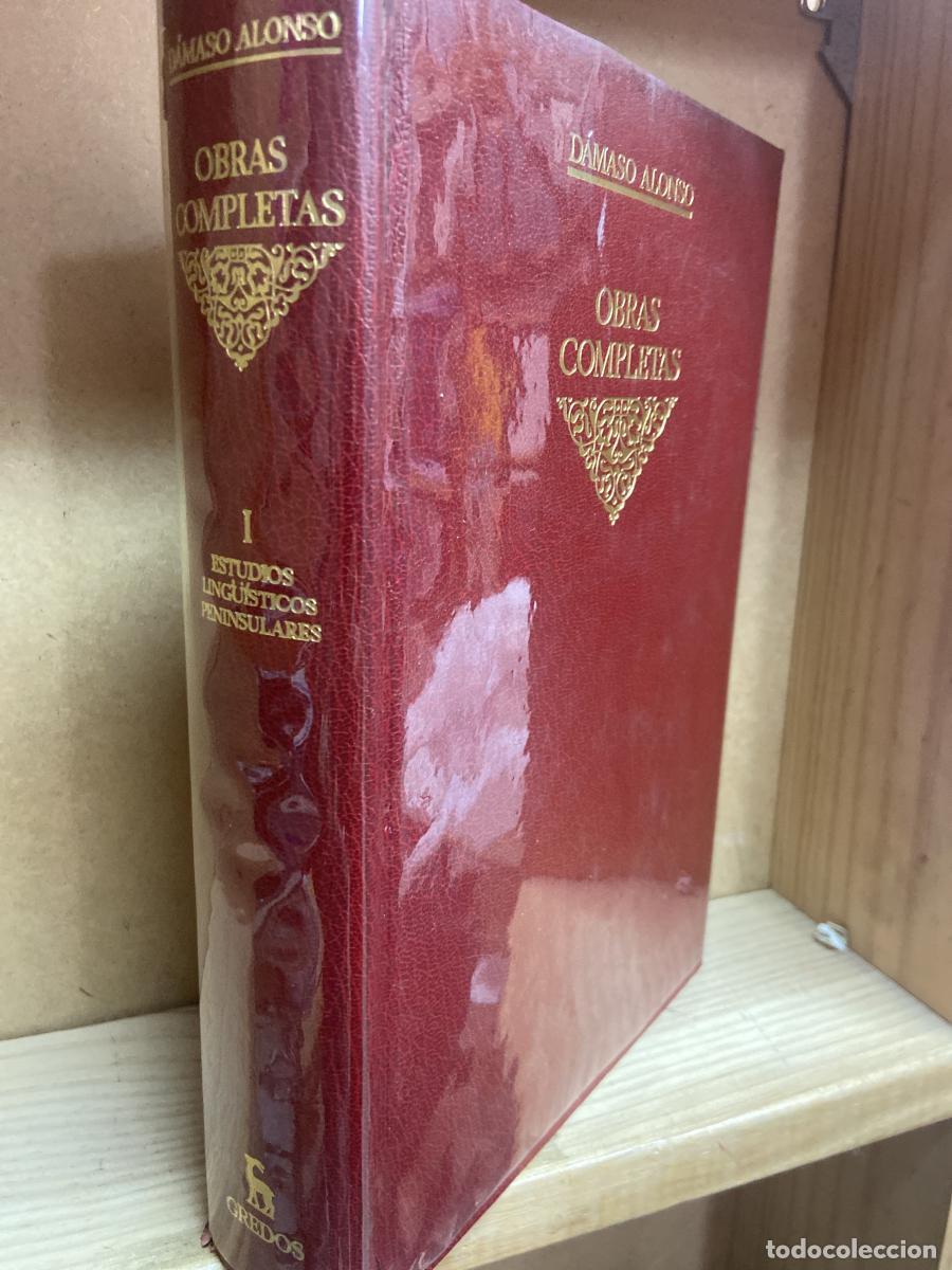 Libros: OBRAS COMPLETAS I. Estudios ling&uuml;&iacute;sticos peninsulares. - D&aacute;maso Alonso.