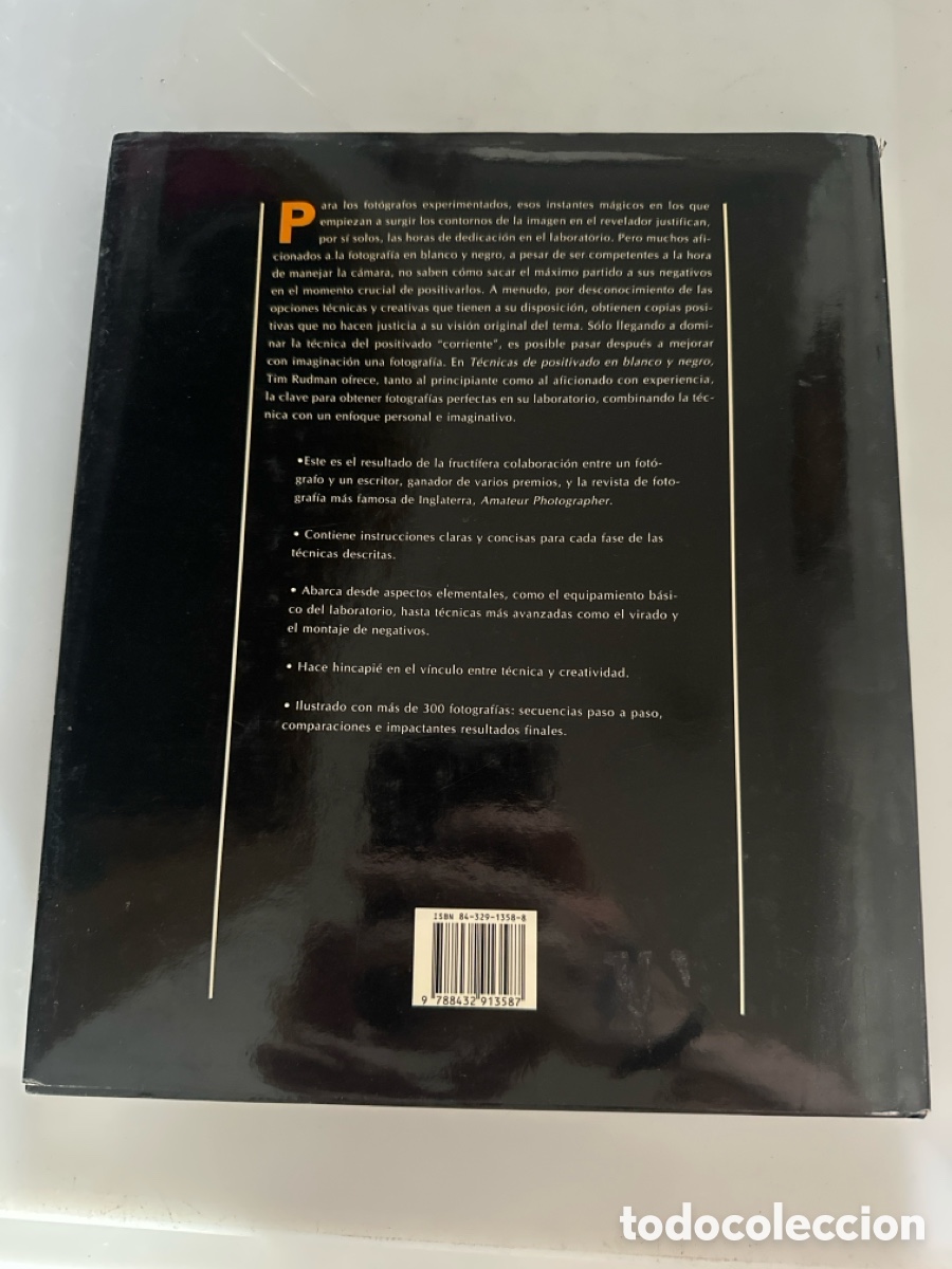 Libros: TECNICAS DE POSITIVADO EN BLANCO Y NEGRO. Tim Rudman. Libros C&uacute;pula - Foto 4