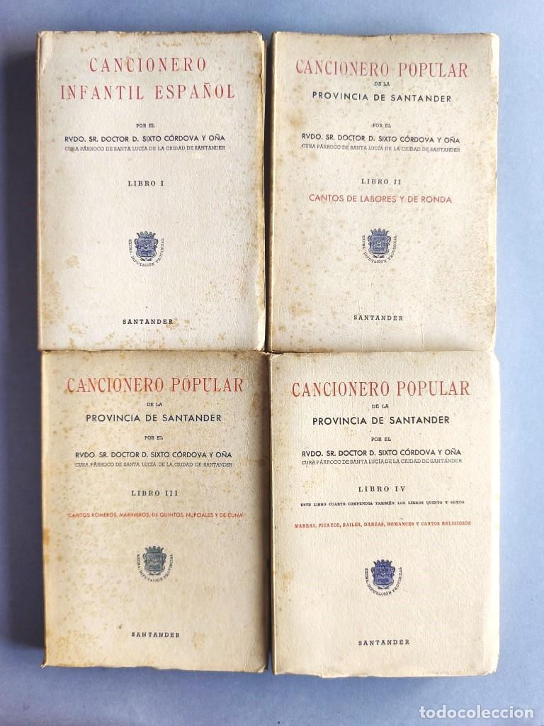 Libros: Cancionero Popular de la Provincia de Santander. Recogido en todos los pueblos, con constancia de m&aacute;