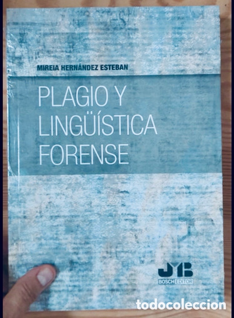 Libros: PLAGIO Y LING&Uuml;&Iacute;STICA FORENSE.