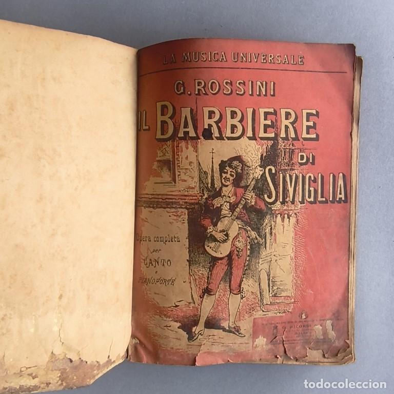 B&uuml;cher: Il Barbiere di Siviglia. Melodramma Buffo in Due Atti. Opera completa per canto e pianoforte. - Ros