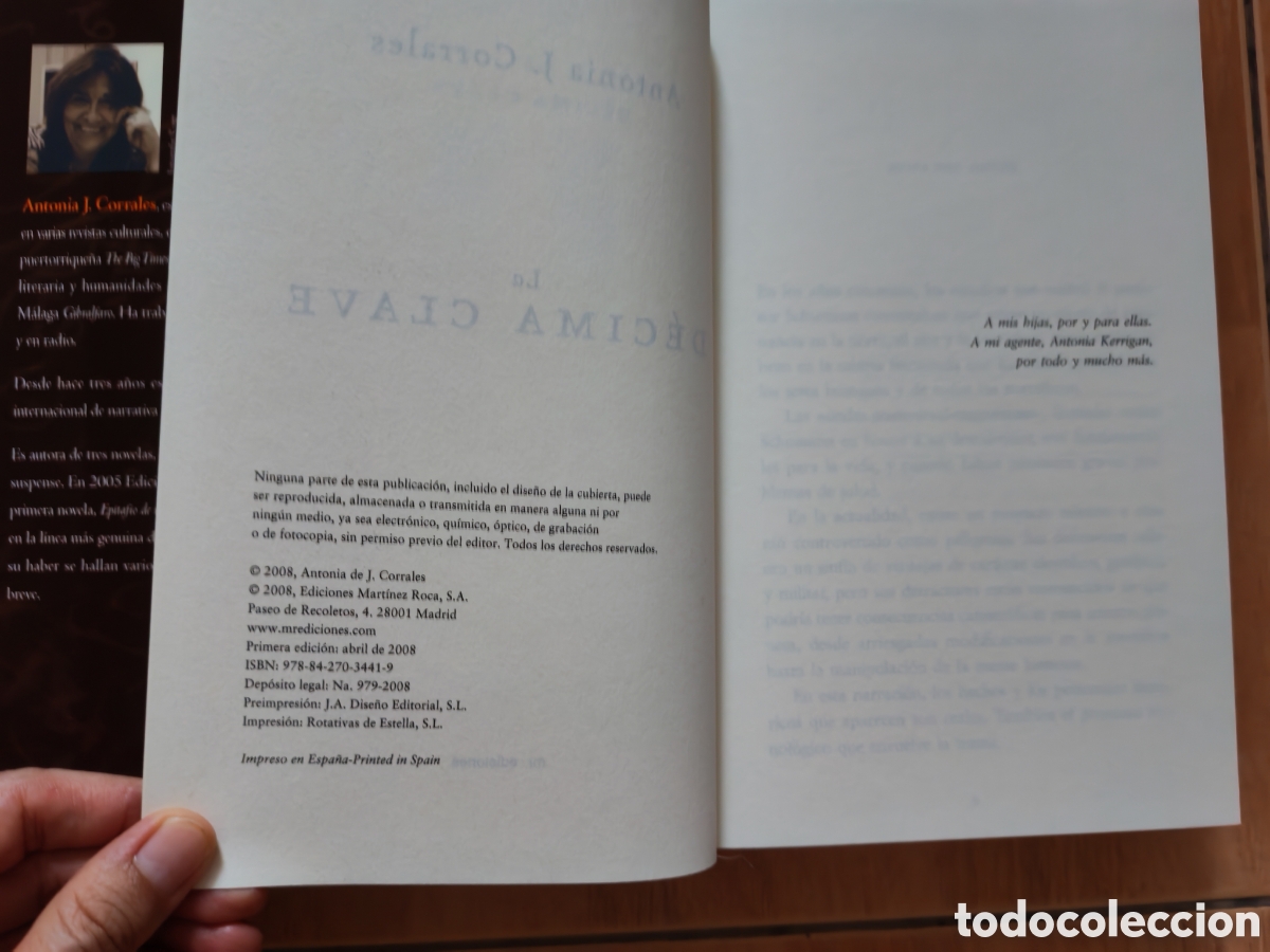 Libros: La d&eacute;cima clave, de Antonia J. Corrales - Foto 5