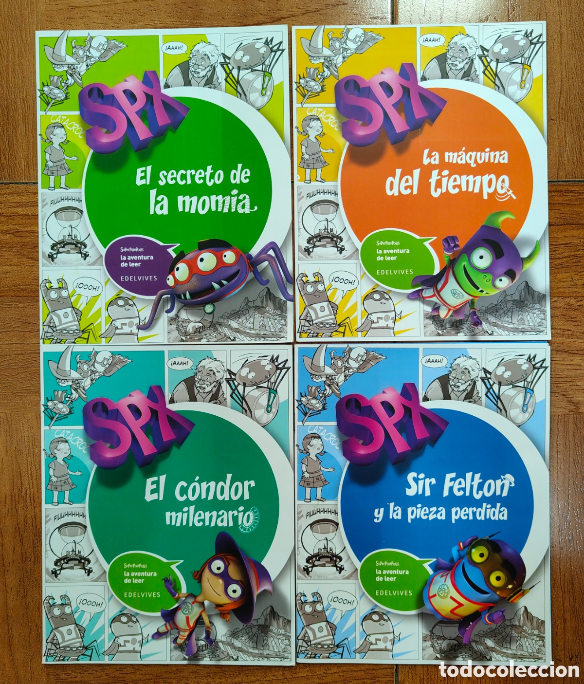 Libros: Superpix&eacute;polis � 4 Vol&uacute;menes � Edelvives - VV. AA.