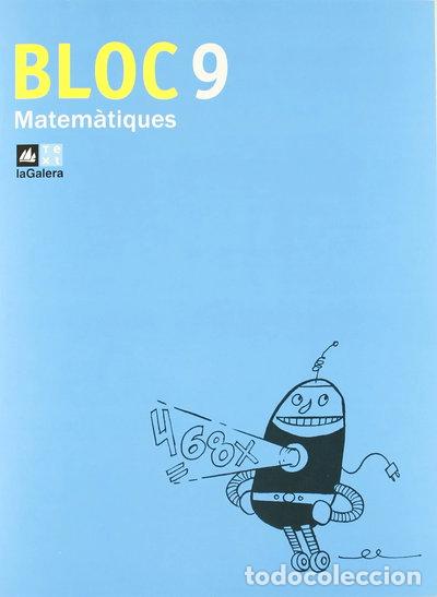 Livros em segunda m&atilde;o: Bloc Matem&agrave;tiques 9- 9788441215894