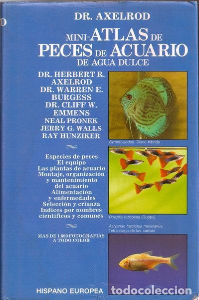 Libros: Mini Atlas de Peces de Acuario de Agua Dulce- 9788425508738