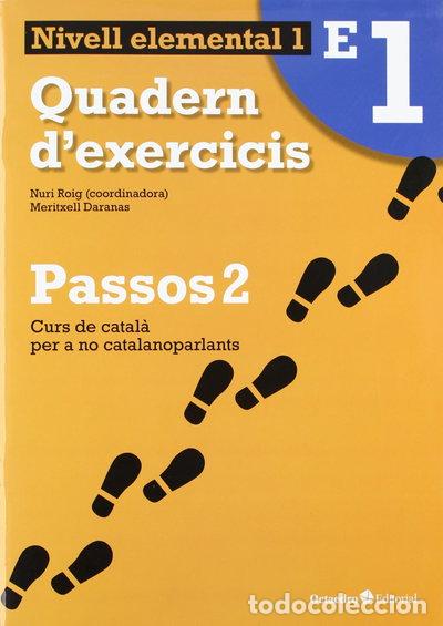 Libros: Passos 2. Quadern d'exercicis Elemental 1- 9788499212043