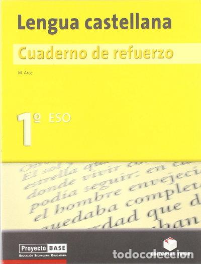 Libros: Cuaderno de refuerzo. Lengua castellana 1&ordm; ESO- 9788430748662
