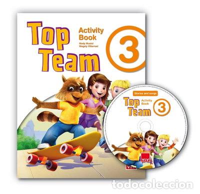 Libros: Top Team 3 Activity Book + CD Stories and Songs- 9788468221847
