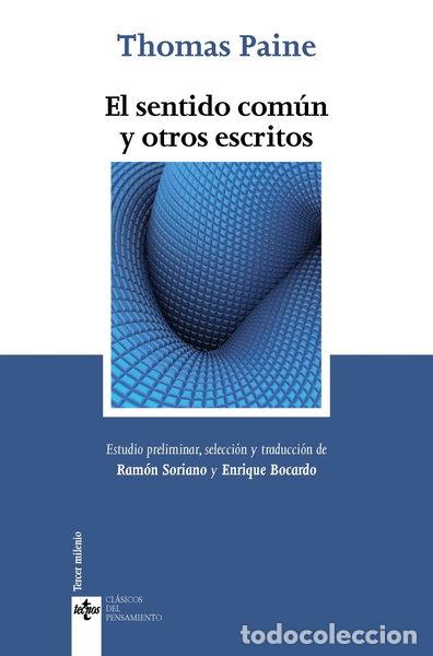 Libros: El sentido com&uacute;n y otros escritos- 9788430963645