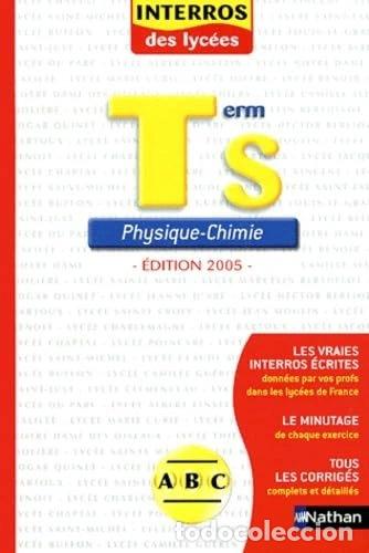 Livres: Physique-Chimie Tle S- 9782091844954