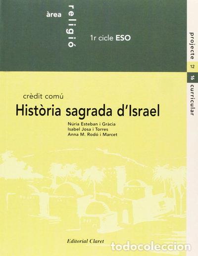 books: Hist&ograve;ria sagrada d'Israel, 1 ESO- 9788482973487