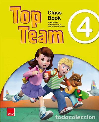 books: Top Team 4 Class Book- 9788468221854