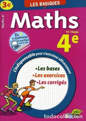Livres: Maths 4e- 9782047310854