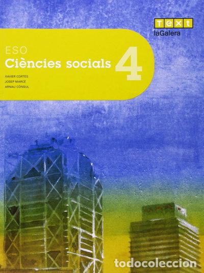 books: Ci&egrave;ncies socials 4t curs ESO- 9788441215054