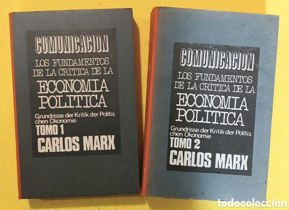 Libros: COMUNICACION LOS FUNDAMENTOS DE LA CRITICA DE LA ECONOMIA Pol&iacute;tica
