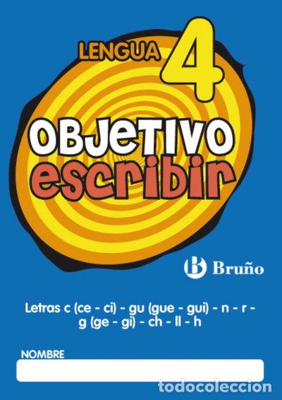 Libros: Objetivo escribir 4- 9788421665053