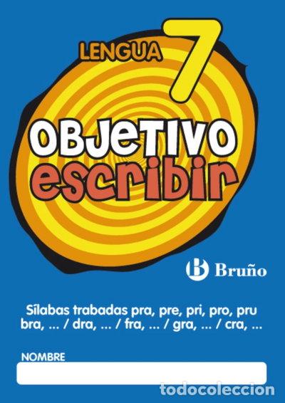 Libros: Objetivo escribir 7- 9788421665084