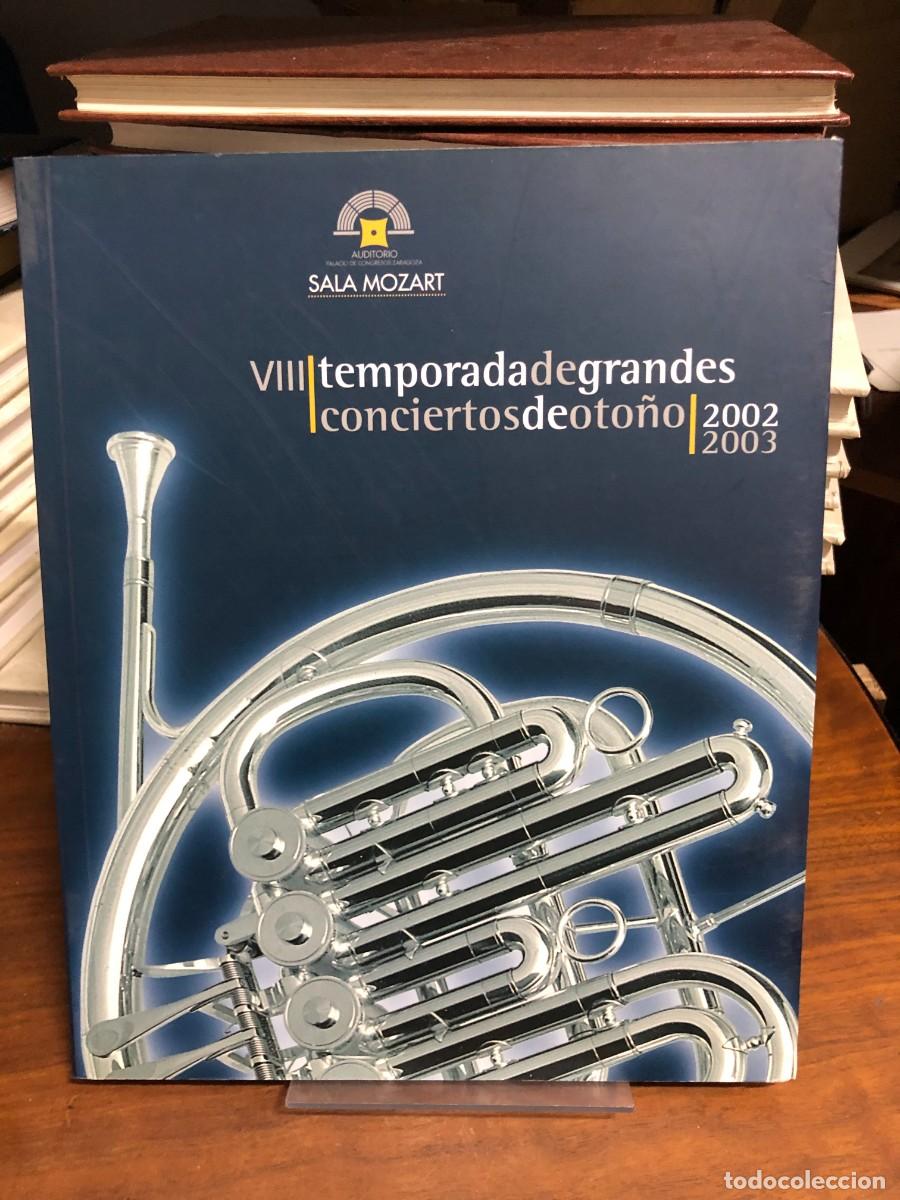 Livres: VIII Temporada de grandes conciertos de oto&ntilde;o 2002-2003