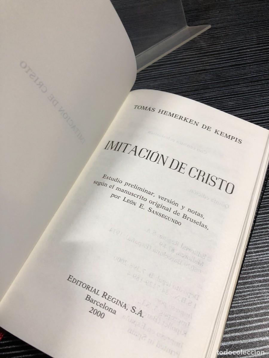 Libros: Imitaci&oacute;n de Cristo Tom&aacute;s Hemerken de Kempis (Versi&oacute;n de Le&oacute;n E. Sansegundo) - Foto 2