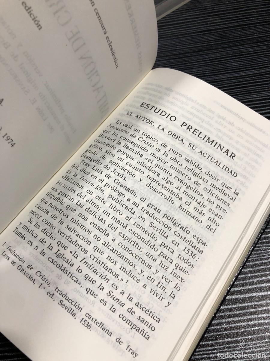 Libros: Imitaci&oacute;n de Cristo Tom&aacute;s Hemerken de Kempis (Versi&oacute;n de Le&oacute;n E. Sansegundo) - Foto 5