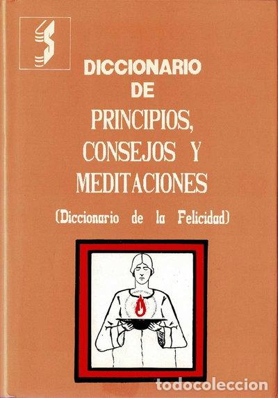 Libros: Diccionario de principios, consejos y meditaciones- 9788430204434