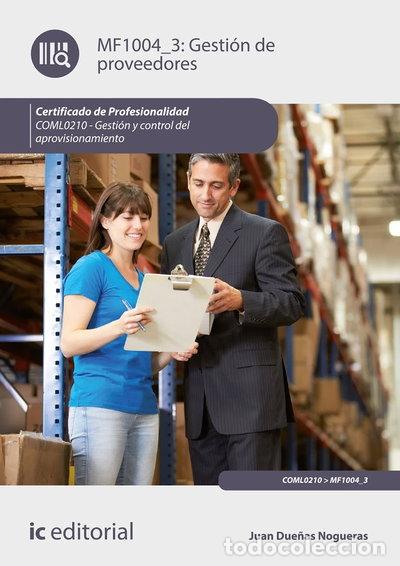 Libros: Gesti&oacute;n de proveedores- 9788417224912