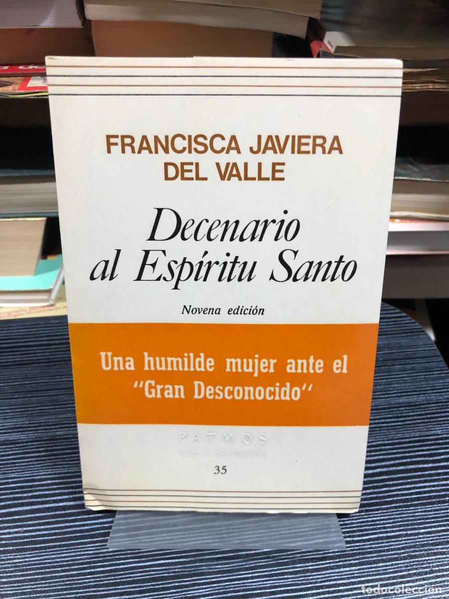 Libros: Decenario al Esp&iacute;ritu Santo Francisca Javiera del Valle