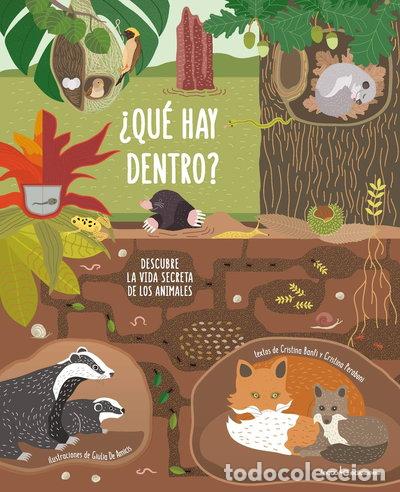Livros em segunda m&atilde;o: &iquest;Qu&eacute; hay dentro? Descubre la vida secreta de los animales- 9788416918430