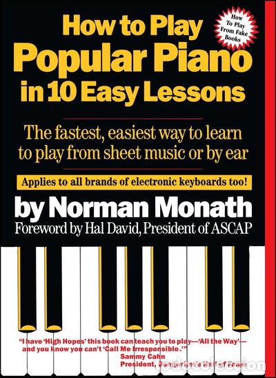 Livros em segunda m&atilde;o: How to play popular piano in 10 easy lessons- 9780671530679