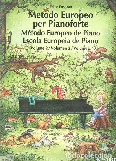Libros: Metodo Europeo per pianoforte Vol.2- 9790001115902