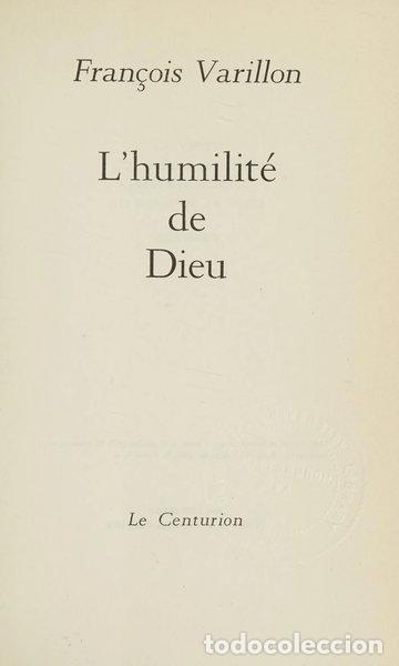 books: L'humilit&eacute; de Dieu- 9782227310032