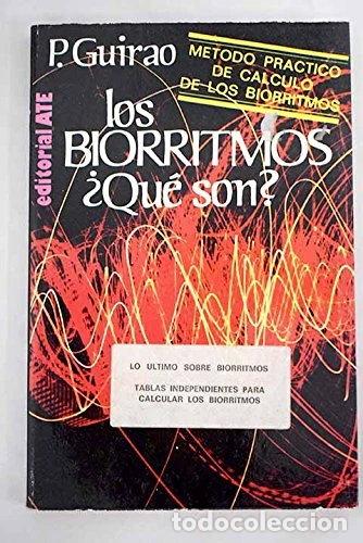 Livros em segunda m&atilde;o: Los Biorritmos. &iquest;Qu&eacute; Son?- 9788474422559