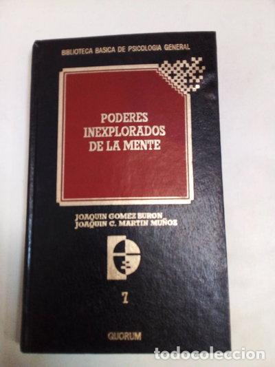 B&uuml;cher: Poderes Inexplorados de la Mente- 9788486352738