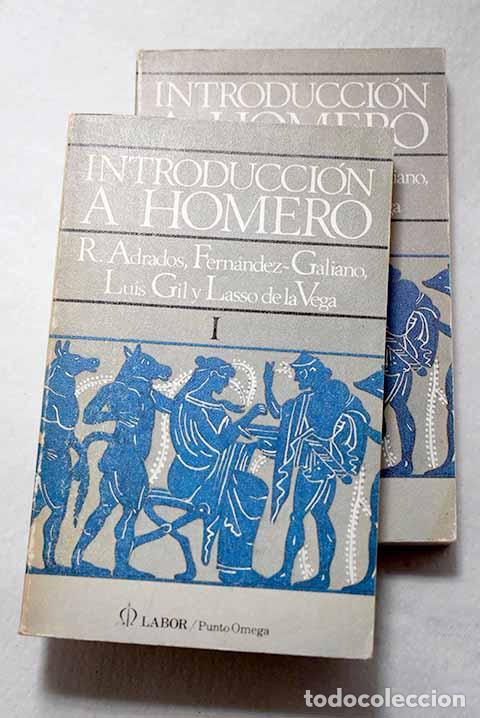 Libros: Introducci&oacute;n a Homero