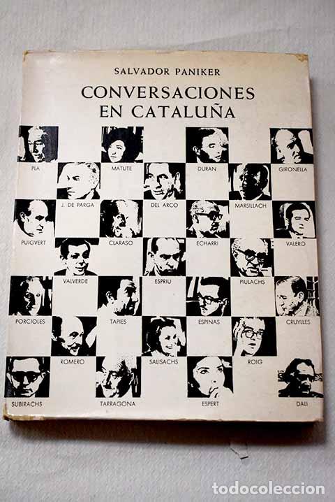 Livros em segunda m&atilde;o: Conversaciones en Catalu&ntilde;a.- P&aacute;niker, Salvador