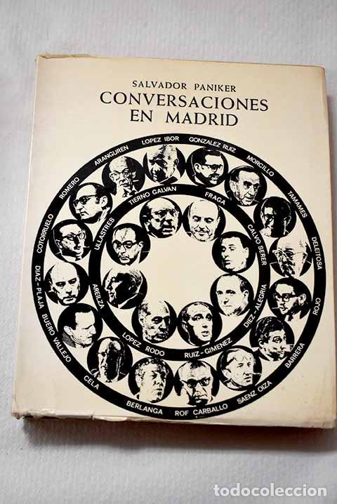 Livros em segunda m&atilde;o: Conversaciones en Madrid.- P&aacute;niker, Salvador