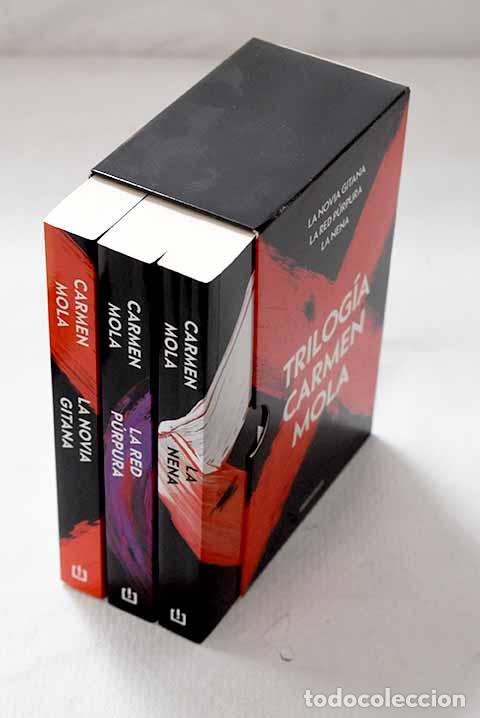 Libros: Trilog&iacute;a : La novia gitana ; La red p&uacute;rpura ; La nena.- Mola, Carmen