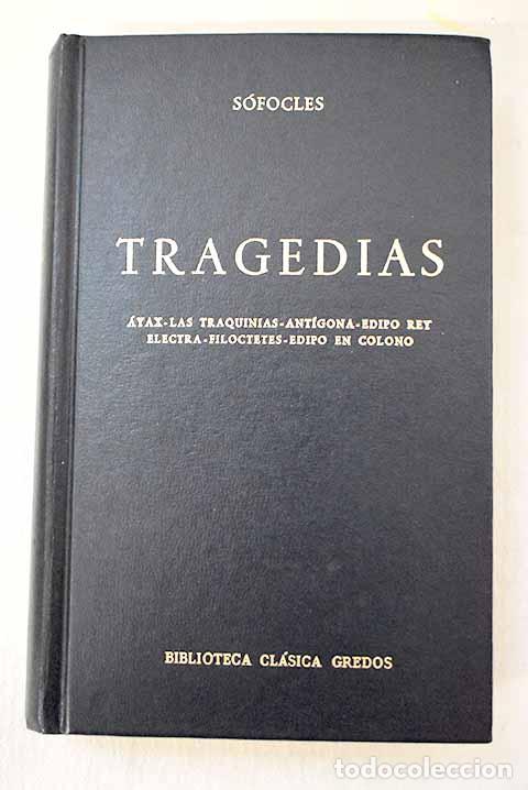 Livros em segunda m&atilde;o: Tragedias: S&oacute;focles: Gredos..- S&oacute;focles