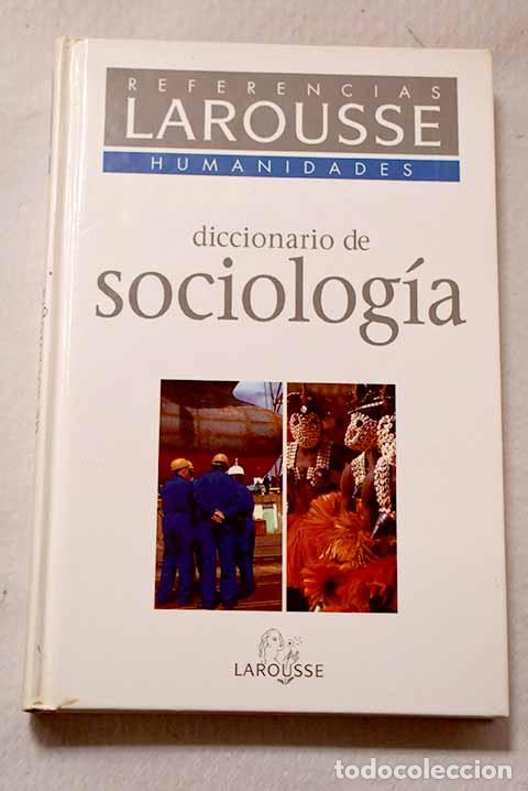 Livres: Diccionario de sociolog&iacute;a