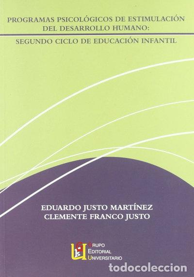 Livres: Programas psicol&oacute;gicos de estimulaci&oacute;n del desarrollo humano- 9788484916239